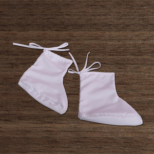 原创汉服袜子女短款白色古代袜子短筒云袜舒适古风鞋袜套透气四季