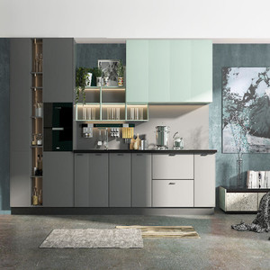 欧派橱柜贝尔套餐爱家板定制厨房家用组装橱柜