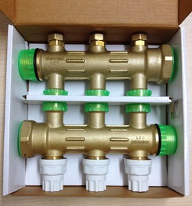 曼瑞德分水器 地暖专用分集水器 地暖分水器