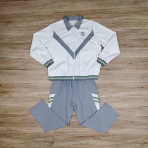 天资校服 潮州潮安庵埠华师附属华侨龙溪中学生新款灰色校服