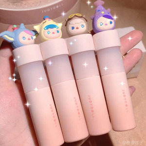 juduo橘朵唇泥泡泡玛特联名小奶泥唇釉哑光蜜桃平价学生新款唇泥