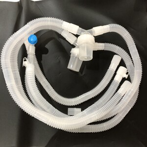 breathingeasily淘宝医用一次性麻醉机和呼吸机管路组接头蛇管l型