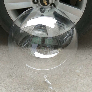 透明免拉伸波波球气球10/18/24寸36寸高透明耐久婚房生日派对装饰