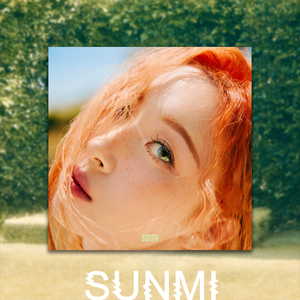 sunmi宣美音乐专辑封面海报正方形个性装饰画明星潮流画heartburn