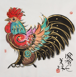 韩美林的动物画