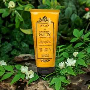 印度kama ayurveda植物成分物理防晒霜轻盈质地60ml