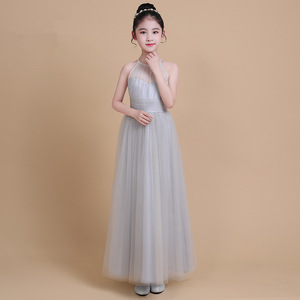 初中小主持人礼服女