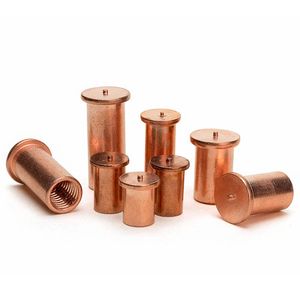 镀铜焊接螺母柱m8