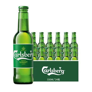 嘉士伯Carlsberg特醇嘉士伯啤酒330ml*24瓶整箱低浓度特醇 新日期