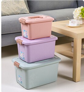 玩具筐小型储物箱儿童家用储存药品客厅收纳盒套装整理柜个性容量