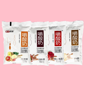 惠丰优牧嚼酸奶黄桃草莓火龙果百香果凤梨燕麦整箱酸奶低温早餐奶