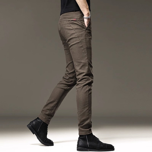欧货高端牛仔裤男士韩版夏季薄款进口修身小脚弹力时尚百搭休闲裤