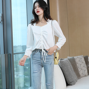 吧拉海贝允硕正品述忘日月坊纷漫女装名妹官方旗舰店媚丽一生衬衫