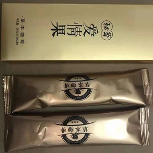 爱情果草本咖啡人参黄精蚕蛹玛咖秘草爱情果能量咖啡一盒10条