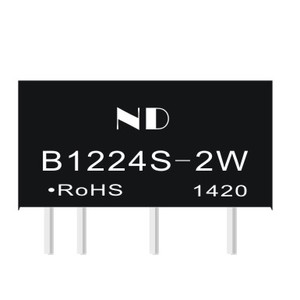 B1224S-2W隔离开关电源变换器芯片dcdc升压电源模块12v转24v