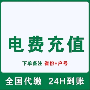 电费充值代充100电费只需要95元24小时秒到账国家电网正规充值