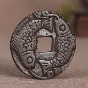 天官赐福指日高升花钱 吉语铜钱按图发货古币真品厌胜钱0人付款2800