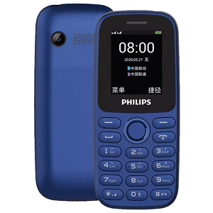 Philips/飞利浦 E102A学生小手机双卡移动老年机便携式按键直板