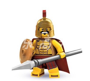 lego 乐高 8684 人仔抽抽乐 第2季 第二季 斯巴达勇士 原封 2-2