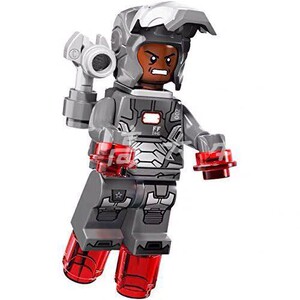 乐高lego sh066 超级英雄 钢铁侠 战争机器 人仔 含全套武器