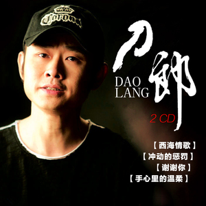 刀郎经典老歌汽车载cd无损唱片光盘流行民歌草原西域情歌曲 2碟片