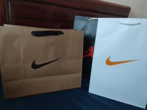 nike耐克 乔丹 aj1手提袋包装袋纸袋 鞋盒服装购物袋