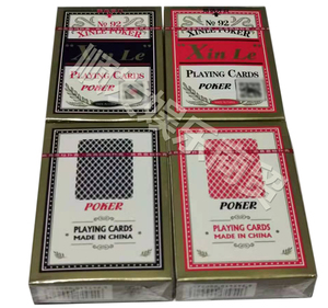 心乐92红蓝背面扑克 魔术xin le 92扑克牌 休闲娱乐