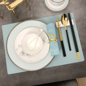 酒店摆台餐具套装高档餐厅餐桌摆盘商用碗盘售楼处样板房中式餐盘