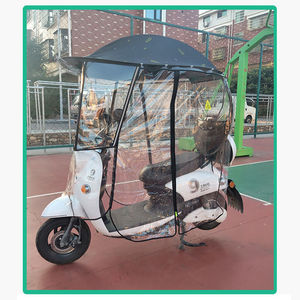 电动摩托车挡雨棚全封闭冬季