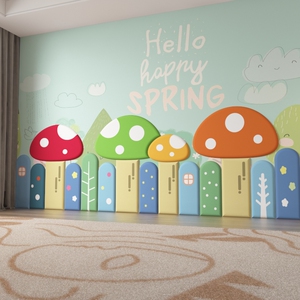 幼儿园柱子防撞软包