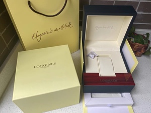 浪琴手表盒子浪琴名匠系列手表盒 Longine原装正品手表包装盒子