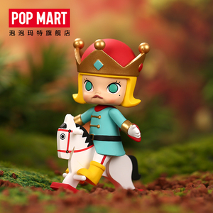 popmart泡泡玛特 molly胡桃夹子盲盒公仔手办茉莉娃