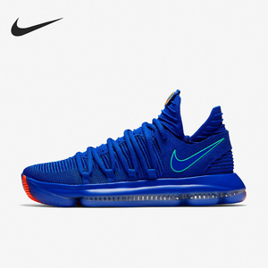 nike/耐克正品kd 10男士低帮气垫缓震包裹性实战篮球鞋897816-402