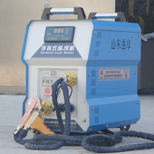 不锈钢薄板金属蒙皮移动式滚轮焊机手动缝焊机钢丝网片手持滚焊机