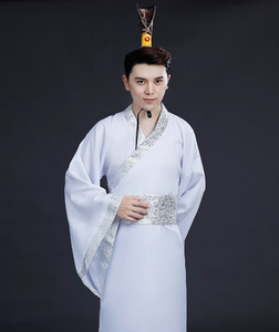 古装男汉服古代演出服装诸葛亮服装男戏剧表演话剧演出服装男套装