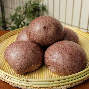 现做山东手工老面 黑米馒头无糖荞麦 大馍馍小麦粉包子 面食包邮