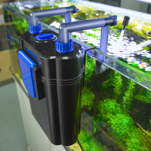 鱼缸过滤器外置过滤桶草缸三合一净水系统瀑布式外挂鱼缸循环泵