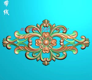 灰度图洋花圆花