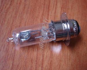 摩托车大灯灯泡 12v 18w 35w单爪带盘灯泡(双丝远近光) p15d-25-1