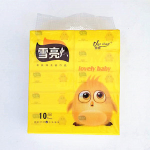 雪亮抽纸10包