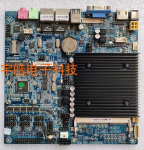 ITX-J1900TE-J1900TC-6C2L 双千兆网口迷你工控主板四核集成CPU