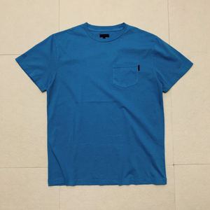 【现货】clot 主线 纯蓝色 口袋短袖t恤 潮牌陈冠希男女款 捡漏