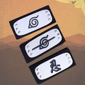 护额火影动漫周边道具表演饰品木叶忍者标志鸣人同款头带头巾头套