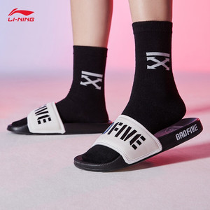 李宁拖鞋鞋子女鞋反伍 bd5 slide女子篮球场夏季透气潮流轻便耐磨