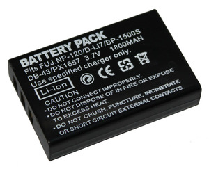 适用于富士 FNP120 NP120 NP-120 欧达微米莱彩海尔摄像机 锂电池