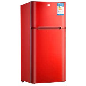 hicon/惠康bcd-142um小冰箱家用双门…红色 还挺