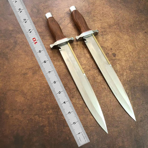 世界名刀史泰龙同款金背大牙签收藏小刀户外刀具水果刀野外露营刀