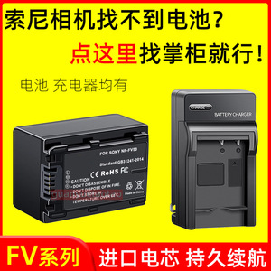 适用索尼DV摄像机电池NP-FV50 NP-FV70 NP-FV100 XR350E 相充电器