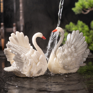 黑天鹅变色茶宠摆件招财貔貅金蟾茶宠小和尚功夫茶具茶道配件可养