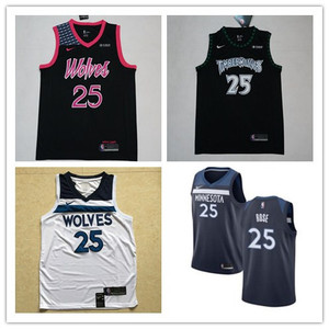 耐克nba森林狼队32唐斯威金斯25号罗斯球衣套装篮球服刺绣城市版